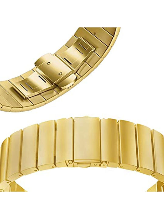 KOSTELO Metallic-Armband Gold 20mm