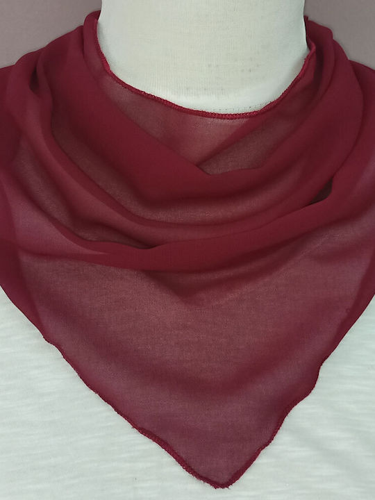 JFashion Women's Scarf Burgundy