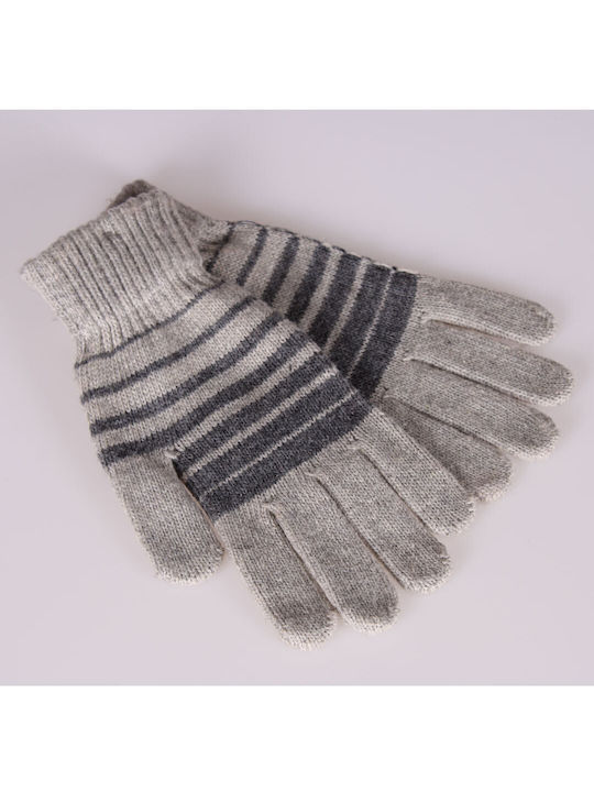 Gray Gestrickt Handschuhe