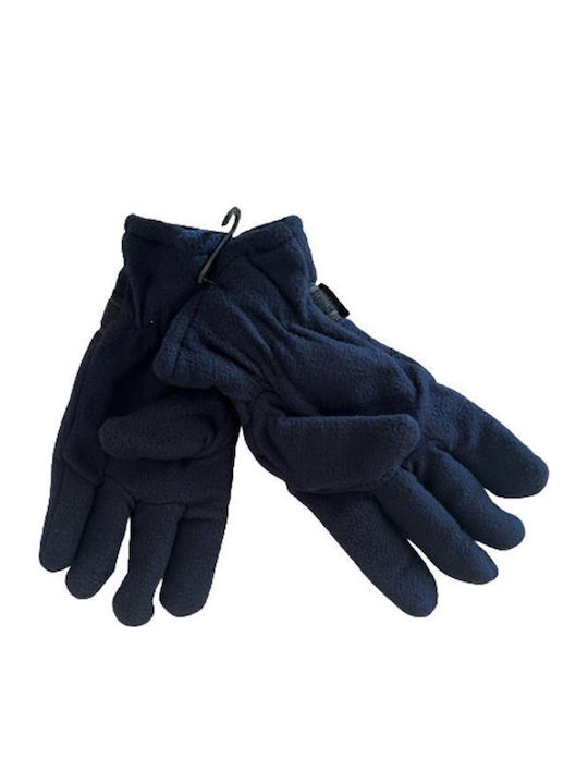 Men's Fleece Gloves Navy Blue