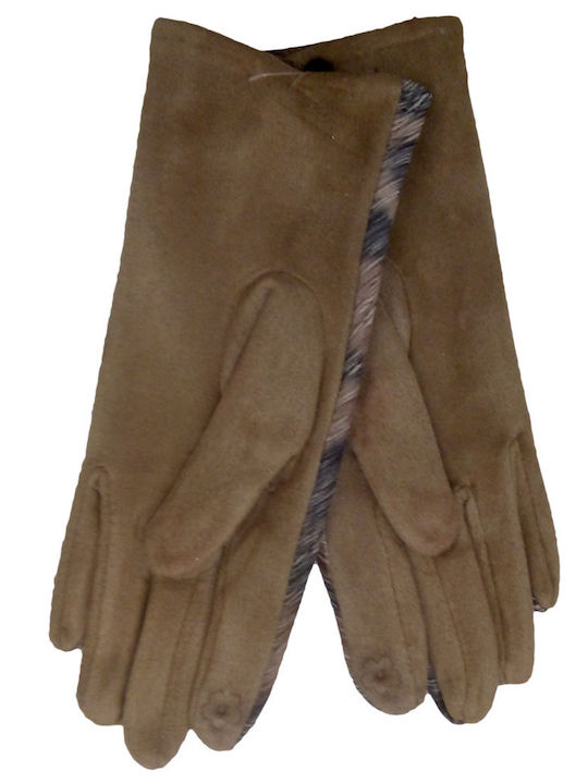 Women's Touch Gloves Brown