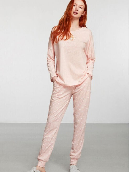 Catherine's Winter Women's Pyjama Set Pink
