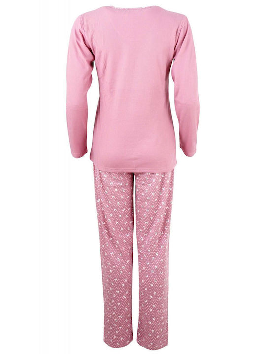 Cool Winter Women's Pyjama Set Pink