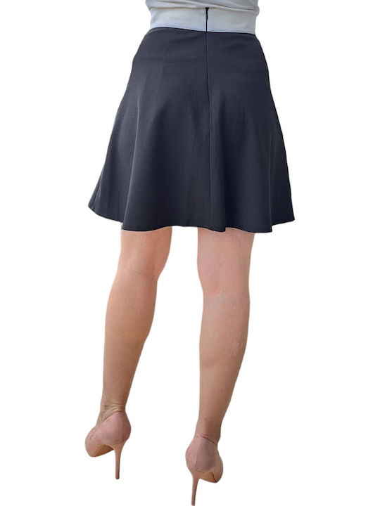 Remix Mini Skirt in Black color