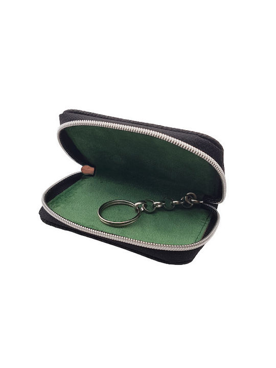 Key Holder Leather Green