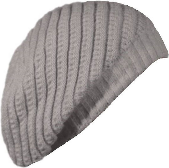 Beanie Unisex Beanie Knitted in Gray color