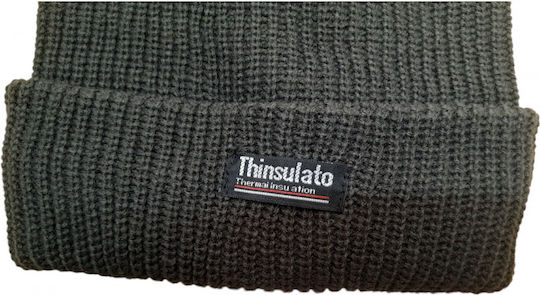 Beanie Männer Beanie Gestrickt in Gray Farbe