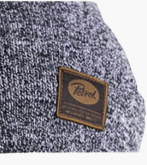 Beanie Ανδρικός Σκούφος Πλεκτός σε Γκρι χρώμα