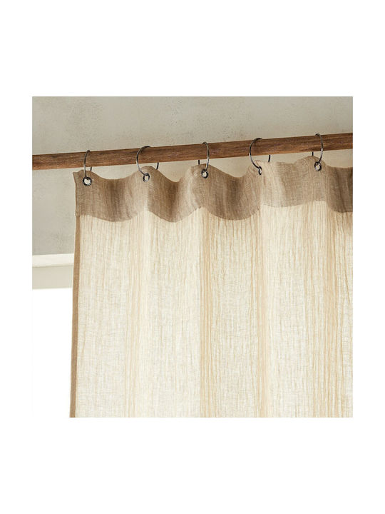 Am.Pm Vorhang mit Bleistiftfalten Beige 350229963_25267_44 140x220cm