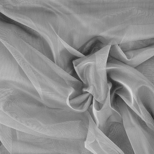 Saray Home Κουρτίνα με Τρέσα Γκρι 140x280εκ.
