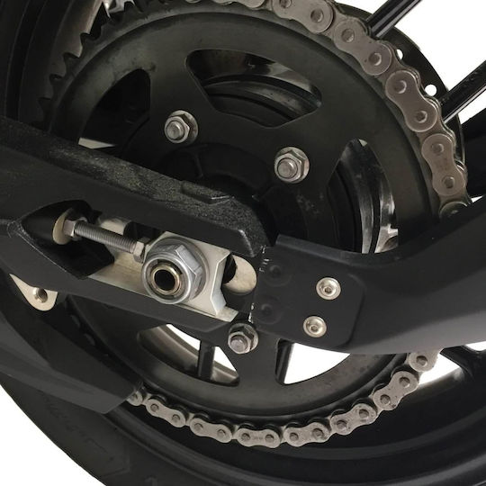 Φτερό Πίσω Τροχού Μοτοσυκλέτας για Triumph Tiger 800 Μαύρο