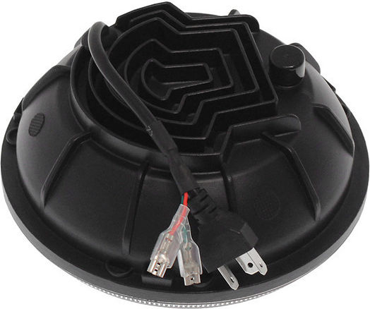 Front Lights Angel Eyes Led 12V for Jeep Wrangler JK TJ (2006-2021)