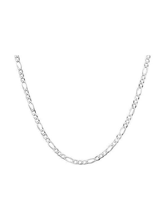 Silberne Kette Nacken Länge 60cm