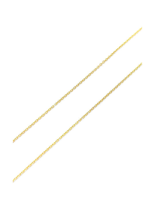 PS Silver Silver Chain Neck Gold-plated Length 45cm