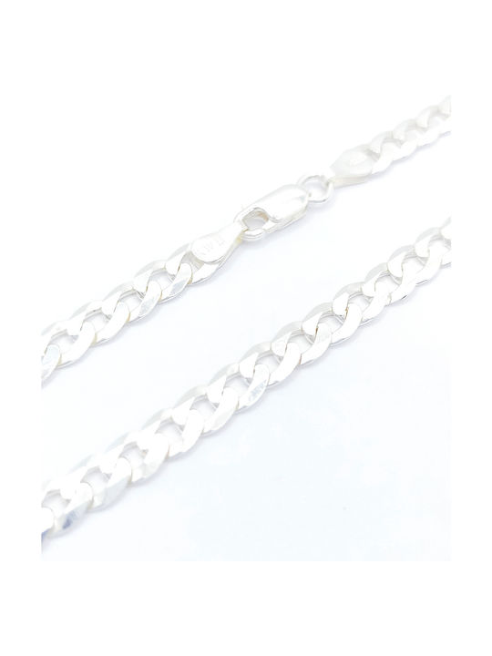 PS Silver Silberne Kette Nacken Dünn Dicke 5.75mm und Länge 60cm