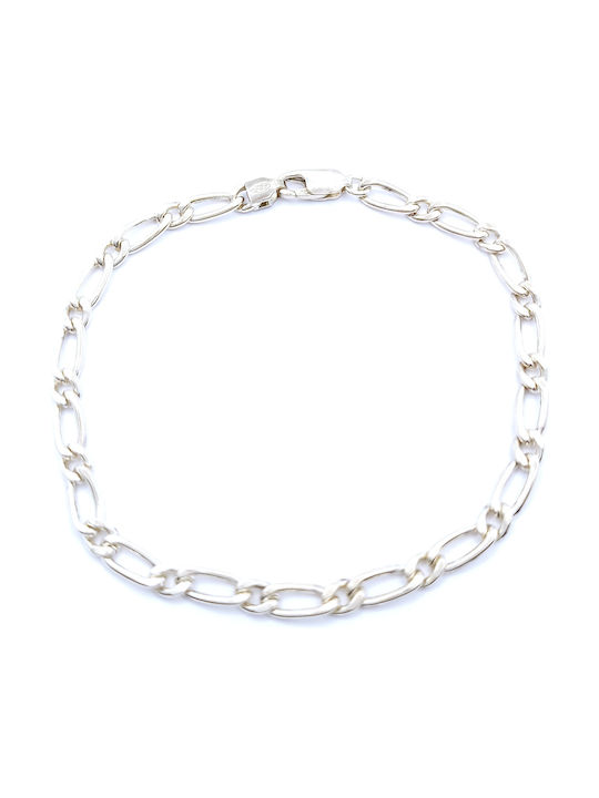 PS Silver Silberne Kette Hand Dünn Dicke 2mm und Länge 20.5cm