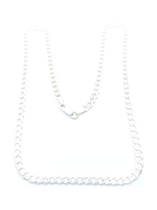 PS Silver Silberne Kette Nacken Dünn Dicke 4.85mm und Länge 50cm