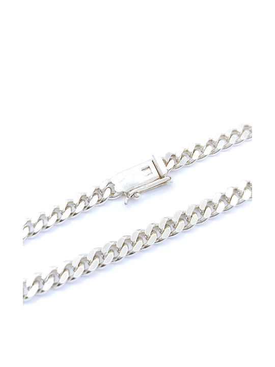 PS Silver Silver Chain Hand Thin Thickness 5.2mm and Length 18.8cm