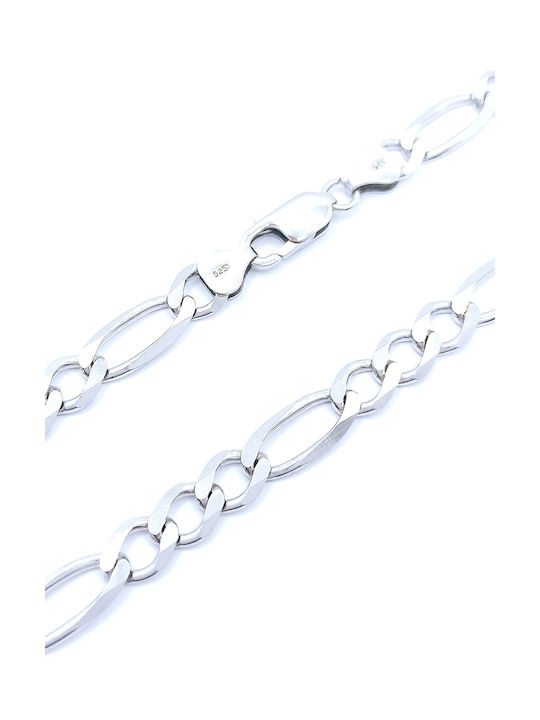 PS Silver Silver Chain Neck Wide Thickness 7.65mm and Length 55cm