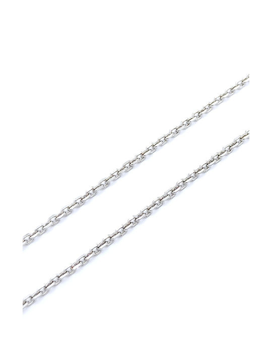 PS Silver Silberne Kette Nacken Dünn Dicke 2.15mm und Länge 61cm