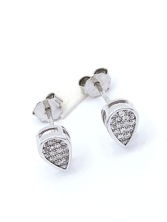 PS Silver Set cu Cercei & Pandantiv din Argint cu Pietre