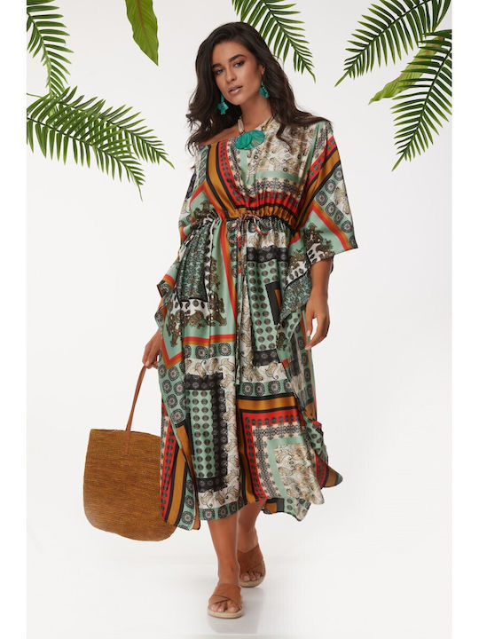 Rock Club Women's Caftan Beachwear Multicolour