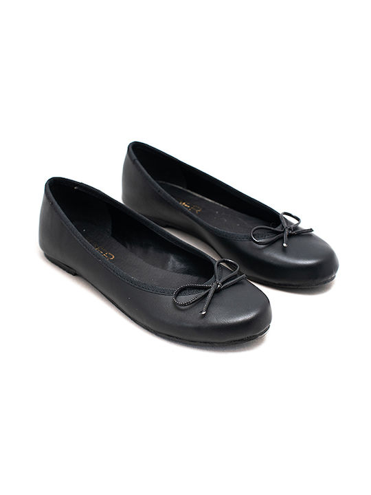 Damen Ballerinas in Schwarz Farbe