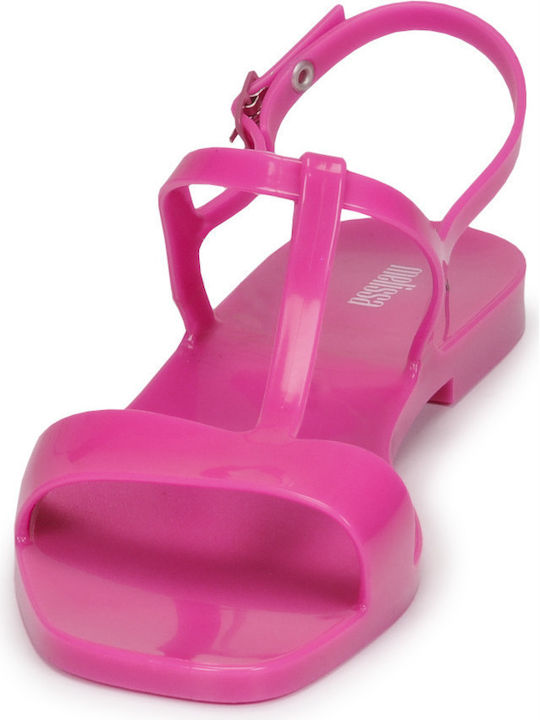 Essential Women's Flat Sandals Flatforms in Pink Color