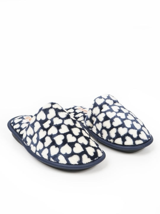 Piazza Shoes Winter Women's Slippers in Blue color