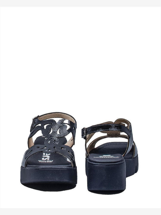 Anatomic Women's Leather Platform Shoes White