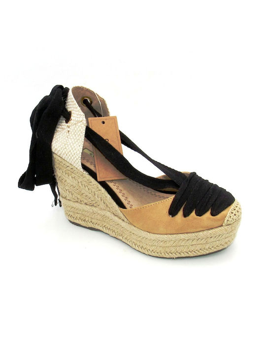 Corina Women's Platform Espadrilles Black