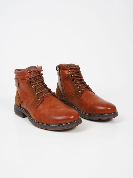 Piazza Shoes Men's Boots Tabac Brown