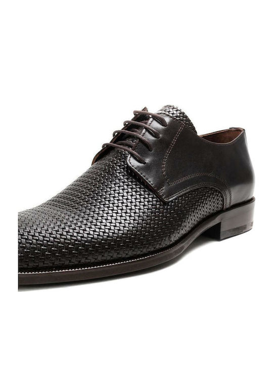 Men's Leather Dress Shoes Brown BROWN
