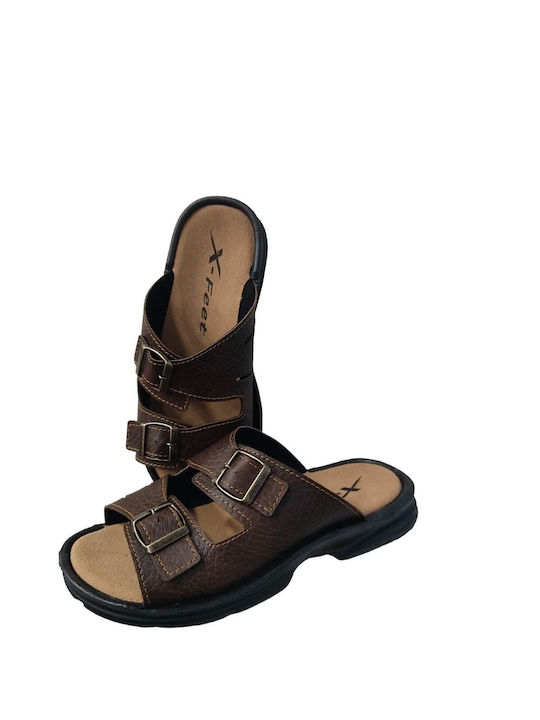 Bella Men's Sandals Brown