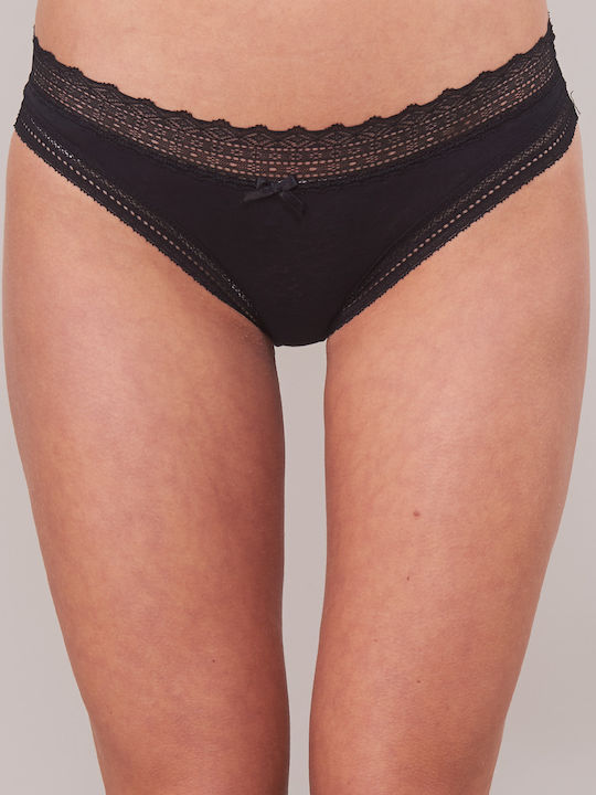 Sexy Fashion X2 Γυναικεία Slip 2Pack Μαύρα