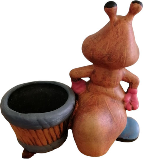 Floortop Decoration Garden Ceramic 24cmx18cmx24cm MM0318