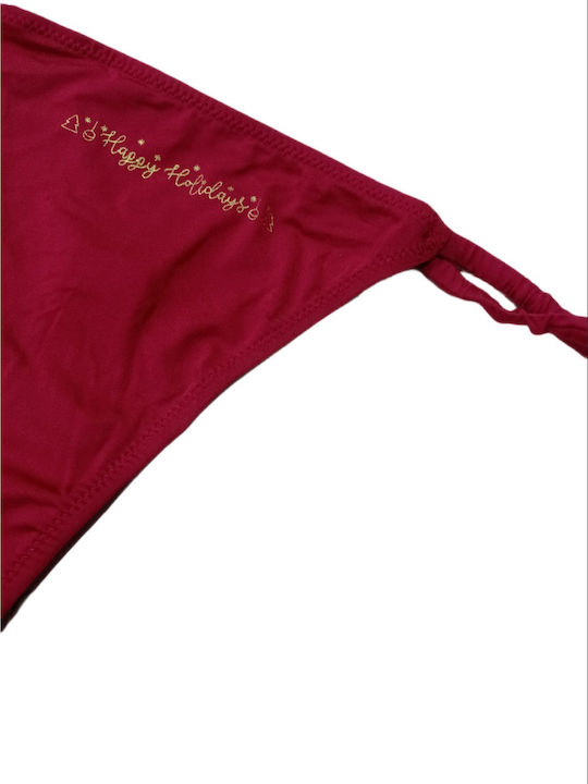 Femeie Șir de caractere Burgundy