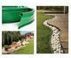 Primatera Plastic Garden Hedge in Black Colour 16x61cm