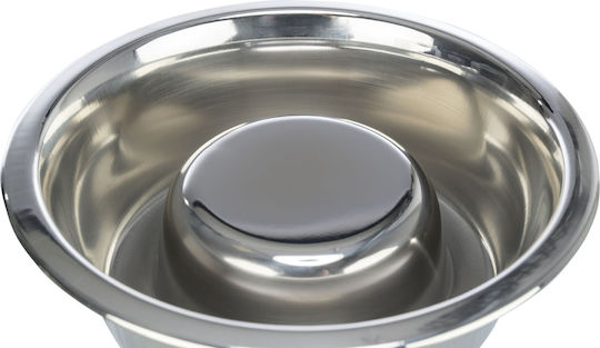 Trixie Stainless Steel Food Bowl for Dog & Cat 2 x 250ml 17cm