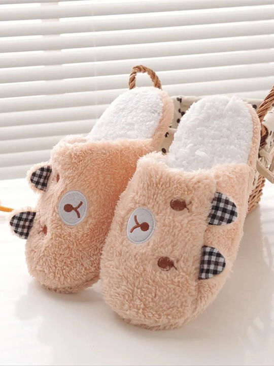 Babykids Girls Slippers Brown