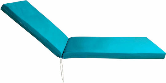 Sunbed Cushion Turquoise 195x60cm