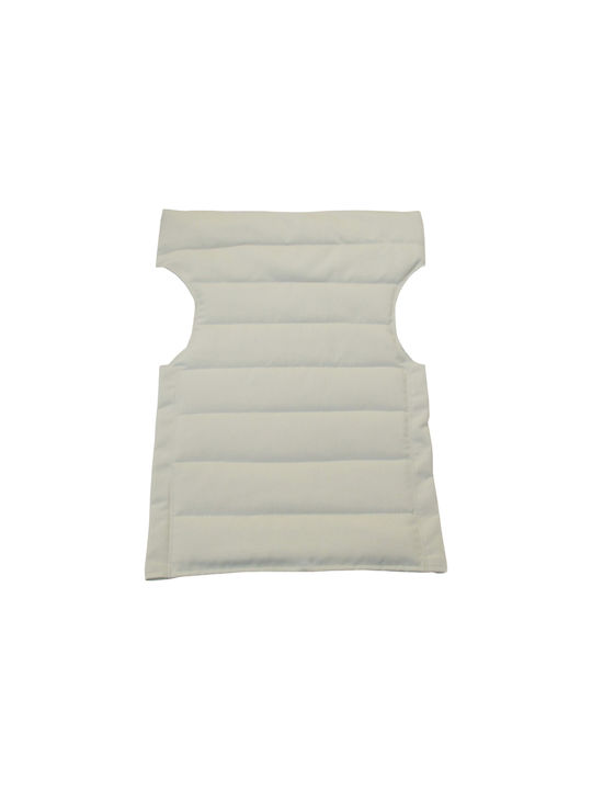 Politishome Director Chair Fabric White 46.5x79cm
