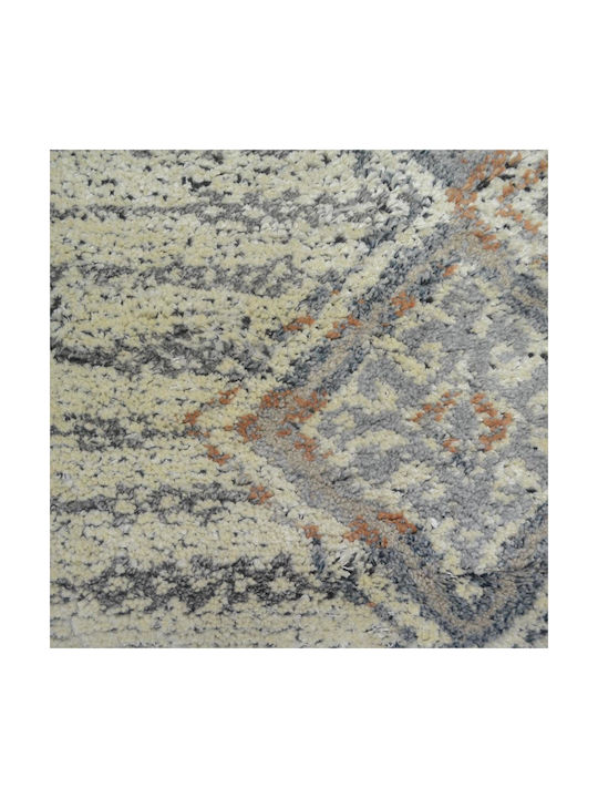 Rug Rectangular Shaggy Beige