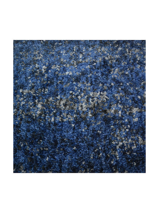 Unique Rug Rectangular Blue