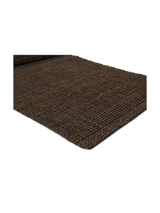 Χαλί Αντιολισθητικό από Γιούτα 150x240cm Καφέ