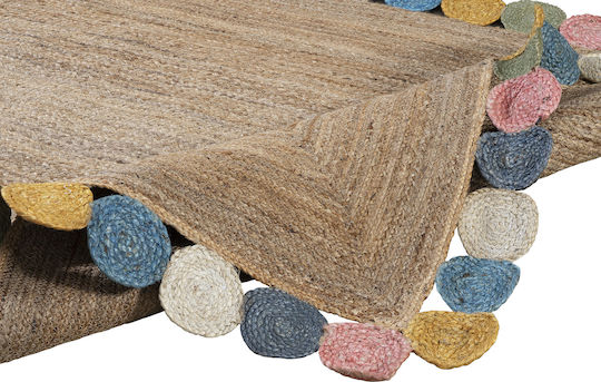 Mumbai Irc19 Sommer aus Jute Beige
