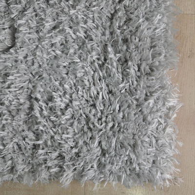 Saray Home Moroccan Teppich Rechteckig Zottelig Gray