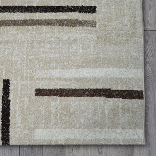 Saray Home Geometric Χαλί Ορθογώνιο Γκρι 200x250cm