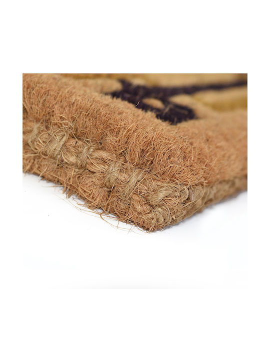 Covor de Intrare din Cocos Cheie Maro 40x70buc