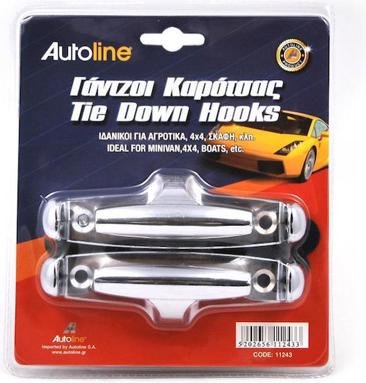 Car Bed Tie Down Hooks 2pcs